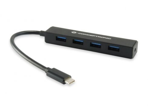Conceptronic CTC4USB3 - Keskitin - 4 x SuperSpeed USB 3.0 - pöytätietokoneet