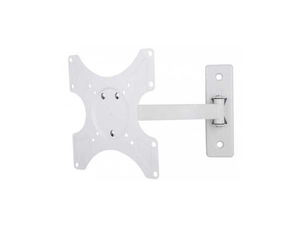 Techly ICA-LCD-2901WH, 94 cm (37"), 75 x 75 mm, 200 x 200 mm, 0 - 12°, Metall, Hvit
