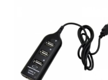 Esperanza EA116 - Hub - 4 x USB 2.0 - stasjonær