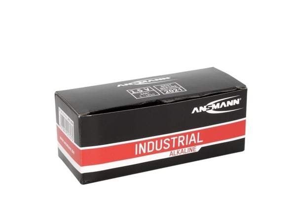 Ansmann 1503-0000, Engangsbatteri, C, Alkalinsk, 1,5 V, 10 stykker, Sort