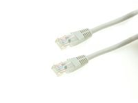 MicroConnect - Nettverkskabel - RJ-45 (hann) til RJ-45 (hann) - 25 cm - UTP - CAT 5e - flertrådet - grå