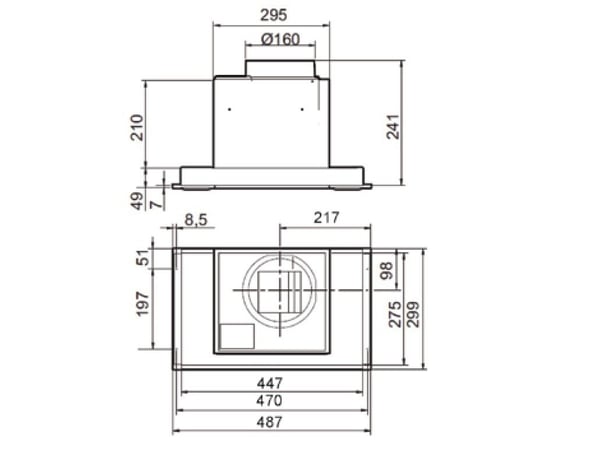 [OUTLET] - EICO Eico 622-12 49 LED CV - Panser - hvelv - bredde: 49 cm - dybde: 30 cm - uttrekking - rustfritt stål