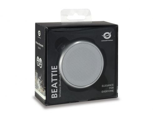 Conceptronic BEATTIE01S, 3 W, 150 - 20000 Hz, Trådløs, 3.0+HS, Micro-USB, Sølv