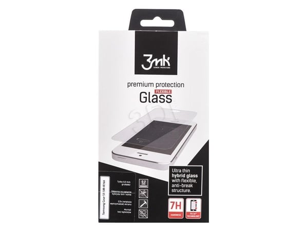 3MK Hybrid fleksibelt glass for Samsung Gear S3