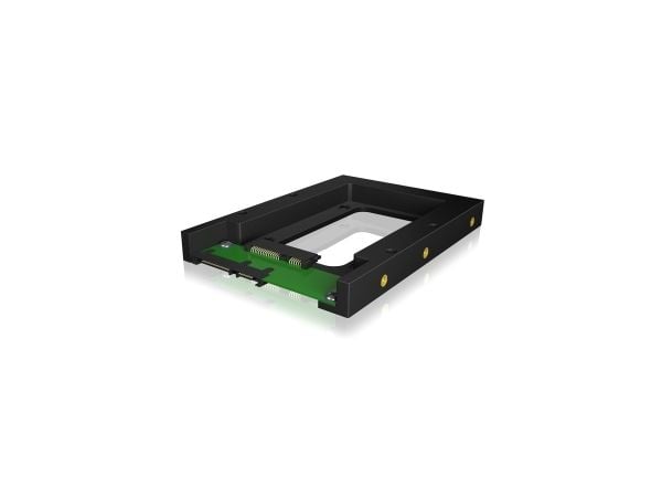 ICY BOX IB-2538StS - Uttagbar harddiskramme - fra 3,5" til 2,5" - svart