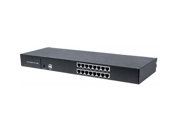 Intellinet 507899, Nätverksansluten (Ethernet), Svart