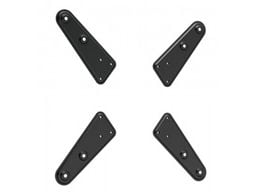 PureMounts PM-ADAPT-D - Monteringskomponent (VESA-adapter) - for flatpanel - stål