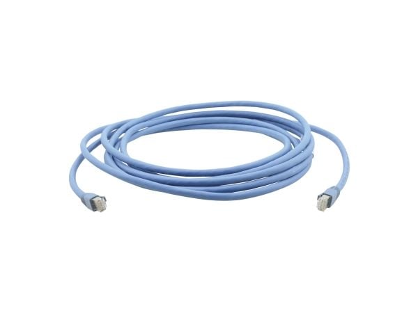 Kramer C-UNIKat-6 - Nettverkskabel - RJ-45 (hann) til RJ-45 (hann) - 1.8 m - U/FTP - CAT 6a - blå, RAL 5012