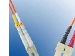MicroConnect - Nettverkskabel - LC/UPC-multimodus (hann) til SC/UPC-multimodus (hann) - 10 m - fiberoptisk - 50 / 125 mikroner - OM3