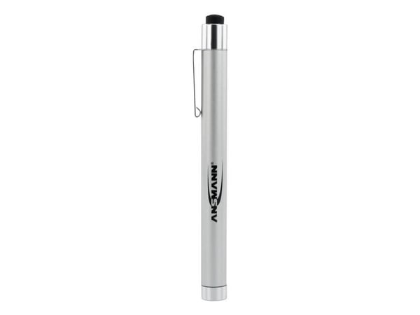Ansmann X15 LED, Penn-lommelykt, Sølv, Aluminium, LED, 1 lamper, 15 lm