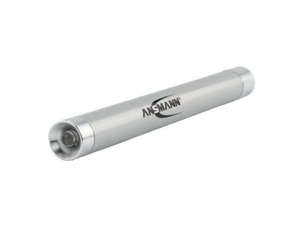 Ansmann X15 LED, Penn-lommelykt, Sølv, Aluminium, LED, 1 lamper, 15 lm
