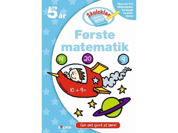 Første matematik - Skoleklar lektiehjælper - aktivitetsbok