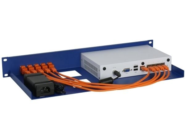 Rackmount.IT RM-SR-T1, Kiinnityskiinnike, Sininen, 2U, 0,5 m, 19", Sophos SG/XG 85 Sophos SG/XG 105 Sophos SG/XG 115