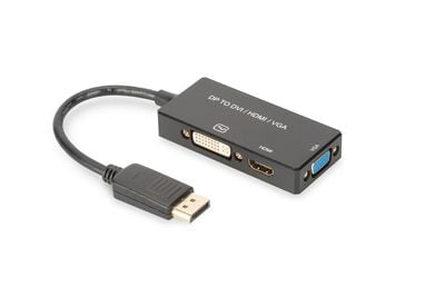 Displayport, Value til HDMI/DVI/VGA