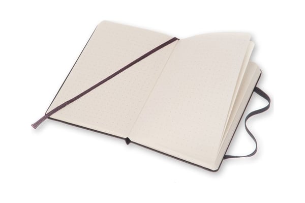 Moleskine 805-12-7289-528-5, Monokromatisk, Sort, Matt, 70 g/m², Innbundet (hardcover), Voksen