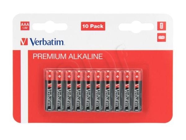 Verbatim - Batteri 10 x AAA / LR03 - alkaliskt