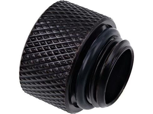 Alphacool Eiszapfen Connector Series Extension - Armatur for væskekjølesystem - mørkesvart