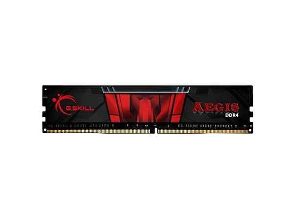 G.Skill AEGIS - DDR4 - sett - 32 GB: 2 x 16 GB - DIMM 288-pin - 2400 MHz / PC4-19200 - CL17 - 1.2 V - ikke-bufret - ikke-ECC