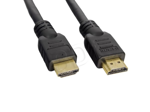 Akyga - HDMI-kabel med Ethernet - HDMI hann til HDMI hann - 3 m - svart