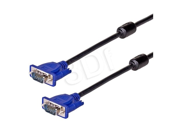 Akyga AK-AV-07 - VGA-kabel - HD-15 (VGA) (hann) til HD-15 (VGA) (hann) - 3 m - svart