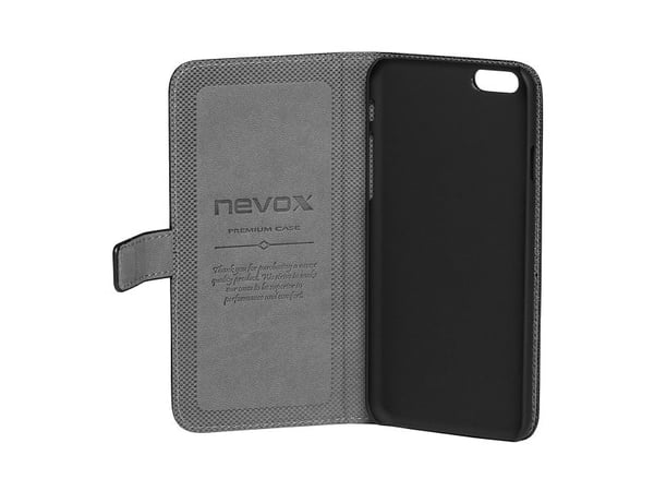 nevox 1270, Folio, Apple, iPhone 6 Plus, Svart