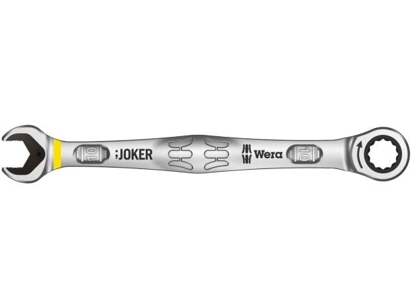 Wera Joker, 10 mm, Rustfritt stål, Krom-molybdenstål, Krom, Matt, Tyskland