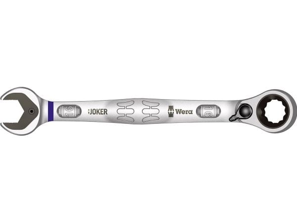 Wera Joker Switch 16, 16 mm, Rustfritt stål, Stål, Matt, 15°, 213 mm