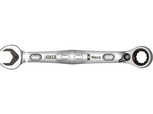 Wera Joker Switch 15, 15 mm, Rustfritt stål, Stål, 199 mm, 1 stk