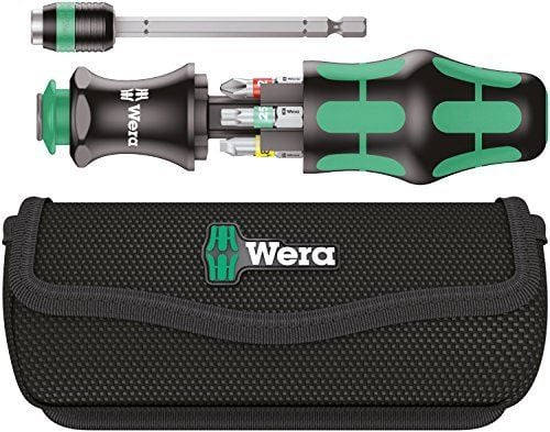 Wera Wera skrutrekkersett, 7 deler, 20 verktøy