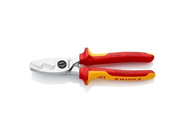 Knipex Cable Shears with twin cutting edge - Kabelsax - 20 cm