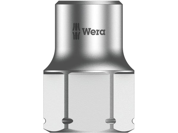 Wera 05003669001, 1 stykker, Sekskantet, 25,4 / 4 mm (1 / 4"), 6 mm, Kromvanadiumstål, 18 mm