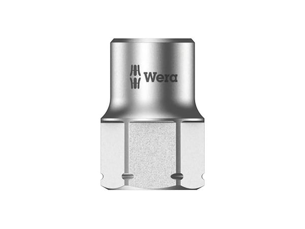 Wera 05003670001, 1 stykker, Sekskantet, 25,4 / 4 mm (1 / 4"), 7 mm, Kromvanadiumstål, 18 mm