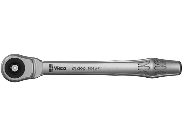 Wera 8003 A, Hylsnyckel, 1 styck, Krom, CE, Handtag till hylsnyckel, 1 styck