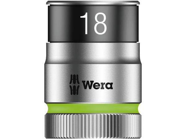 Wera 05003738001, 1 stykker, Sekskantet, 25,4 / 2 mm (1 / 2"), 18 mm, 18 mm