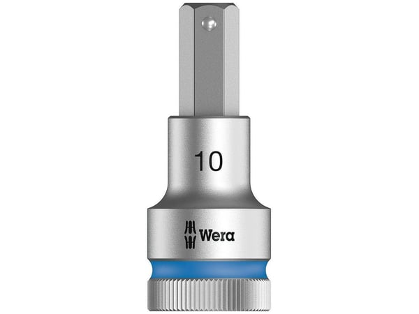 Wera 05003825001, Stikkontakt, 1/2", Metrisk, 1 hoder, 10 mm, Kromvanadiumstål