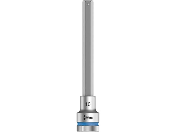 Wera 05003845001, Stikkontakt, 1/2", Metrisk, 1 hoder, 10 mm, Kromvanadiumstål