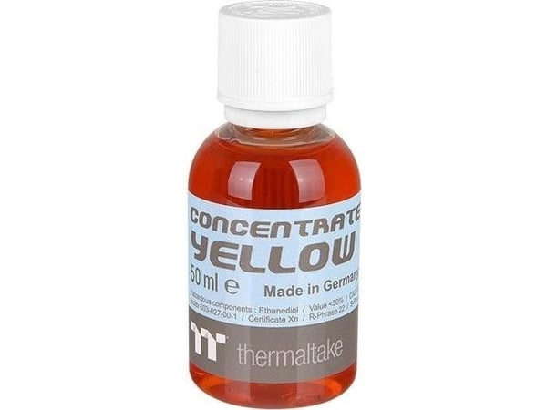 Thermaltake TT Premium Concentrate - Kjølevæske for væskekjølesystem - gul