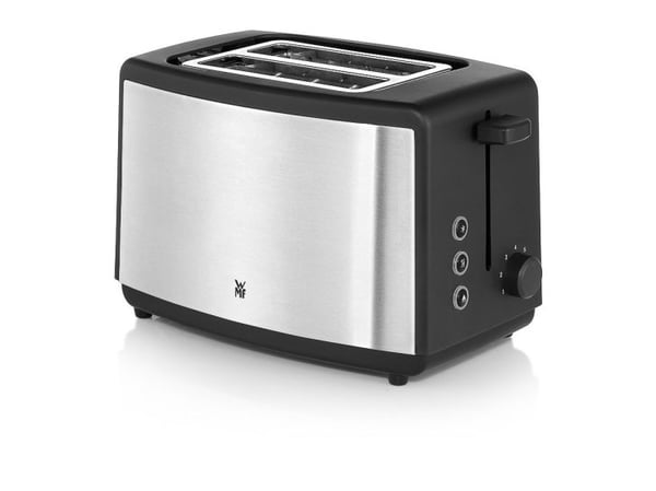 WMF Bueno 0414110011, 2 skiver, Svart, Sølv, 800 W, 220 - 240 V, 50 - 60 Hz, 300 mm