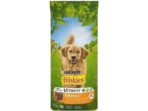 Purina Nestle tørrfôr for hund - PURINA Friskies Balance Kylling med grønnsaker 15 kg