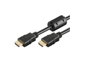 Goobay 31912, 15 m, HDMI Typ A (standard), HDMI Typ A (standard), 3D kompatibilitet, 10,2 Gbit/s, Svart