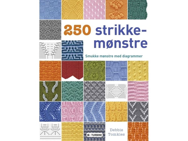 250 strikkemønstre | Debbie Tomkies | Språk: Dansk