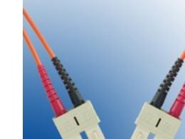 MicroConnect - Nettverkskabel - SC/PC-multimodus (hann) til SC/PC-multimodus (hann) - 1 m - fiberoptisk - 50 / 125 mikroner - OM3