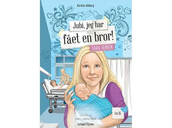 Jubi! Jag har fått en bror! | Kirsten Ahlburg | Språk: Danska
