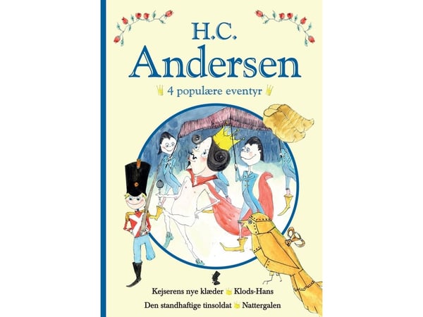 H. C. Andersen – 4 populære eventyr Blå | H.C. Andersen | Språk: Dansk