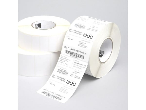 Zebra Z-Perform 1000T - Matt - permanent akryl-adhesiv - hvit - 38.1 x 101.6 mm 14536 etikett(er) (4 rull(er) x 3634) papir - for PAX 110; TLP 2746...