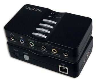 LogiLink USB Sound Box Dolby 7.1 8-Channel, 7.1 kanaler, USB