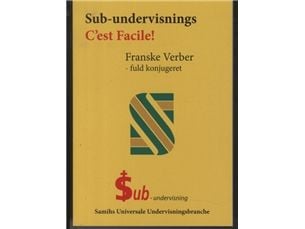 Undervisningsserie C'est Facile, franske verb | Samih Sadiek | Språk: swe