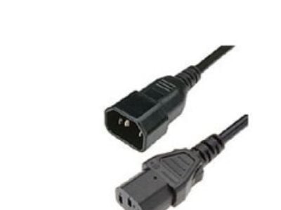 HPE Jumper Cord - Strömkabel - power IEC 60320 C13 till IEC 60320 C14 - AC 250 V - 10 A - 2 m - svart - Världsomspännande - för Apollo 4510 Gen9; M...