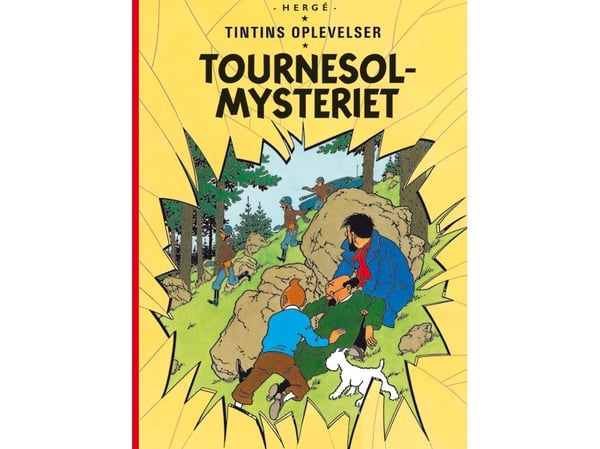 Tintin: Solblomstermysteriet - softcover | Hergé | Språk: mul