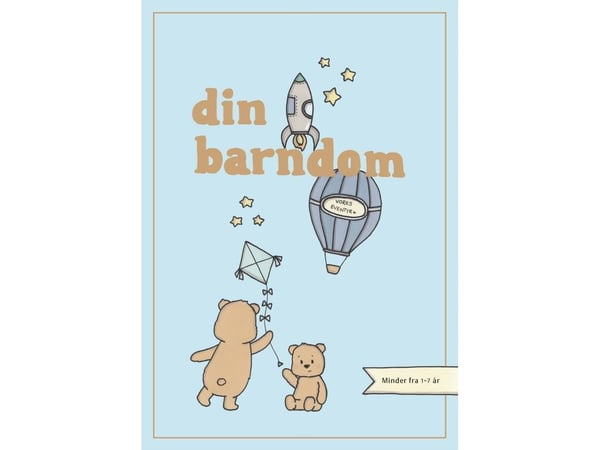 Din barndom - BLÅ | Simone Thorup Eriksen | Språk: Dansk